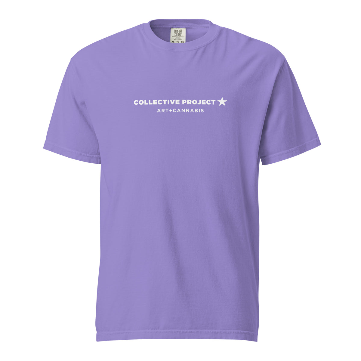 Art + Cannabis Branded Tee | Unisex garment-dyed heavyweight t-shirt